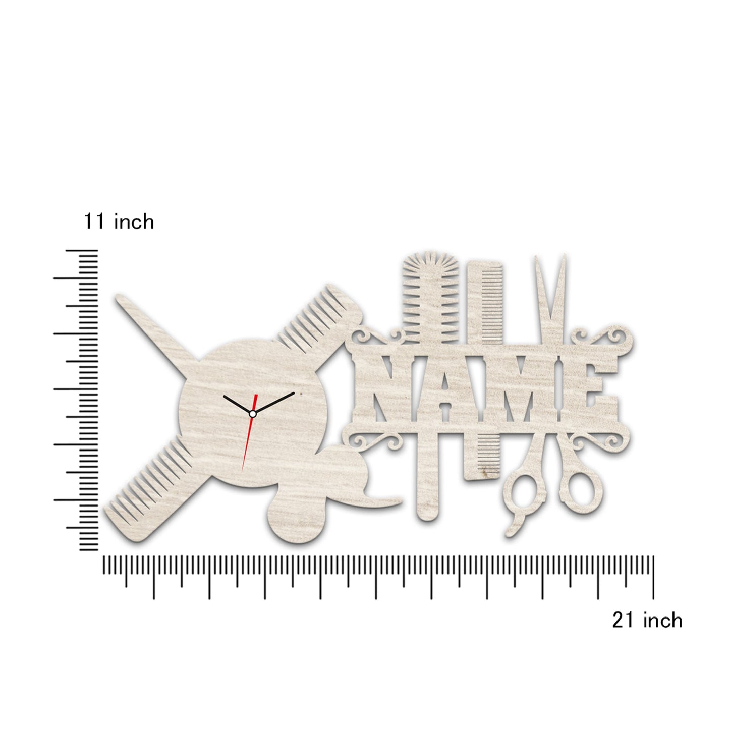 Hairdresser - Personalized Wall Clock | Starting from: