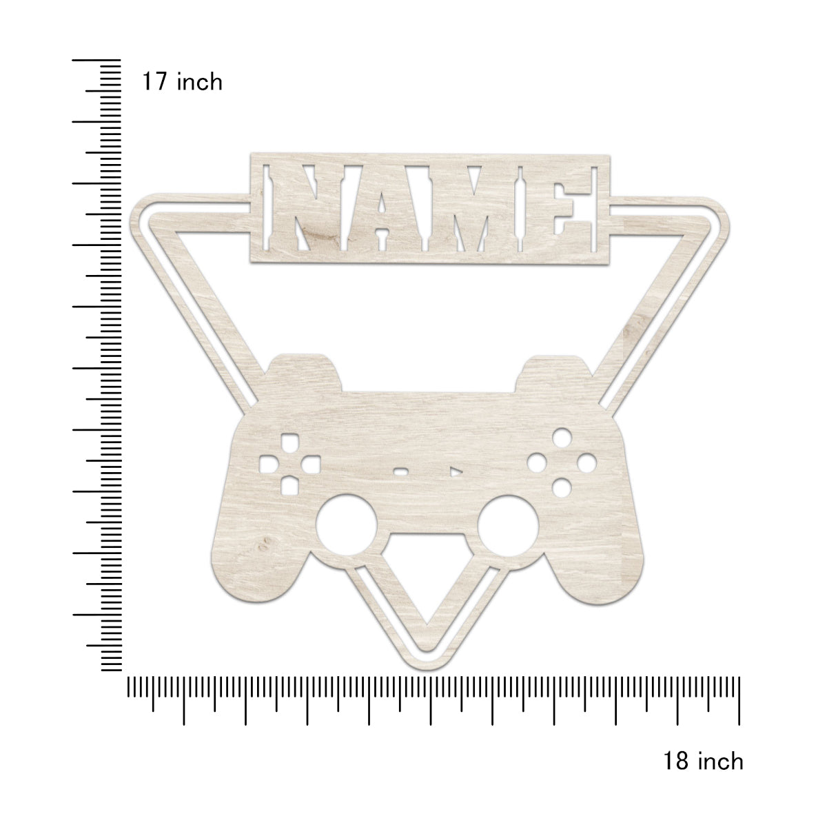 Gaming Controller - Personalized Wall Decor with optional LED Light | Starting from: