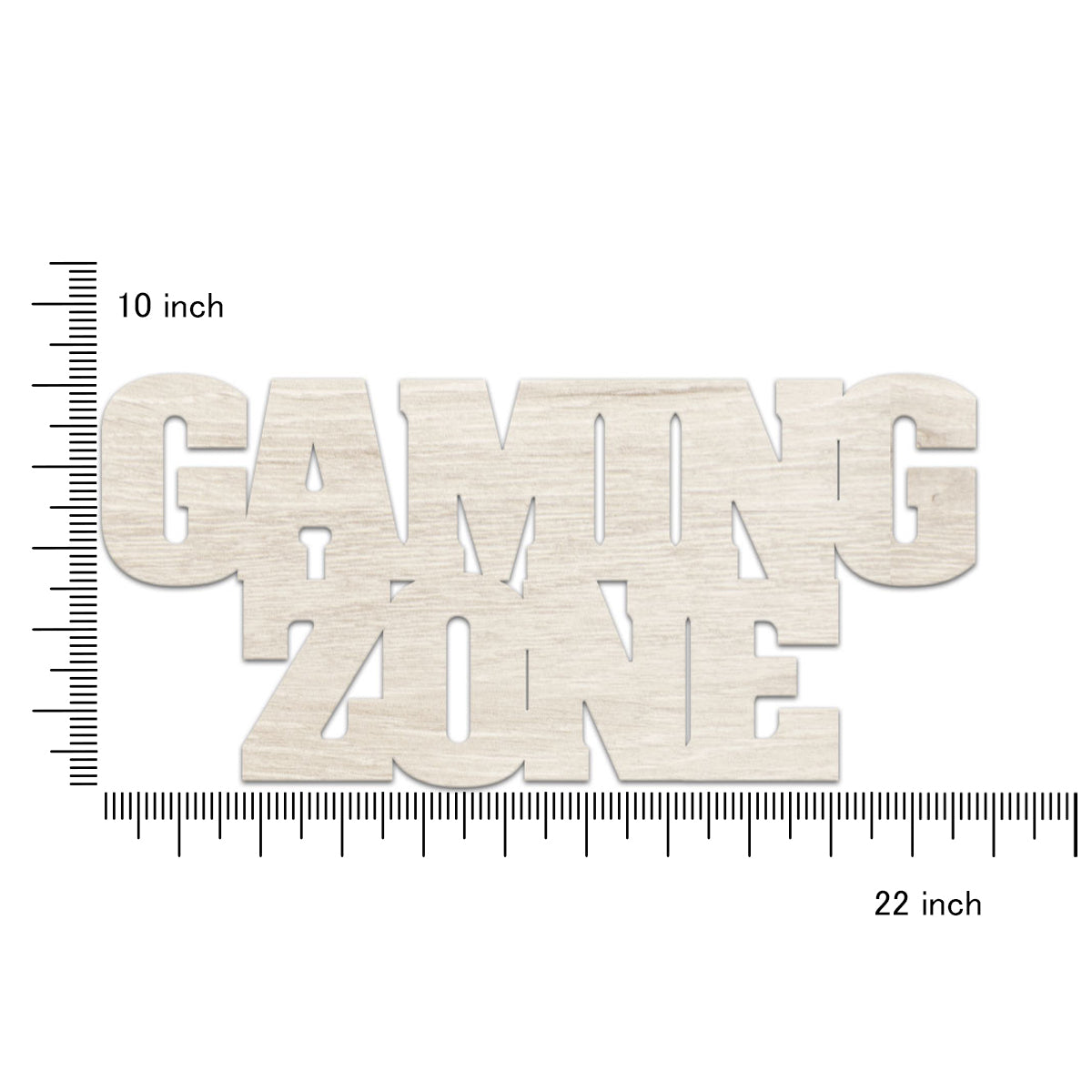 Gaming Zone - Personalized Wall Decor with optional LED Light | Starting from: