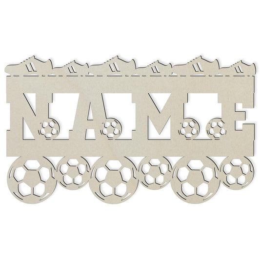 Soccer Name - Personalized Wall Decor with optional LED Light | Starting from:
