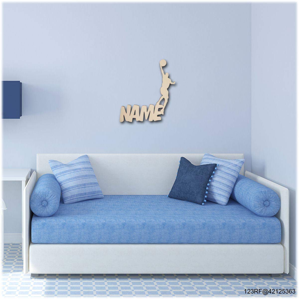 Basketball Player Lay-up – Personalized Wall Decor with optional LED Light | Starting from: