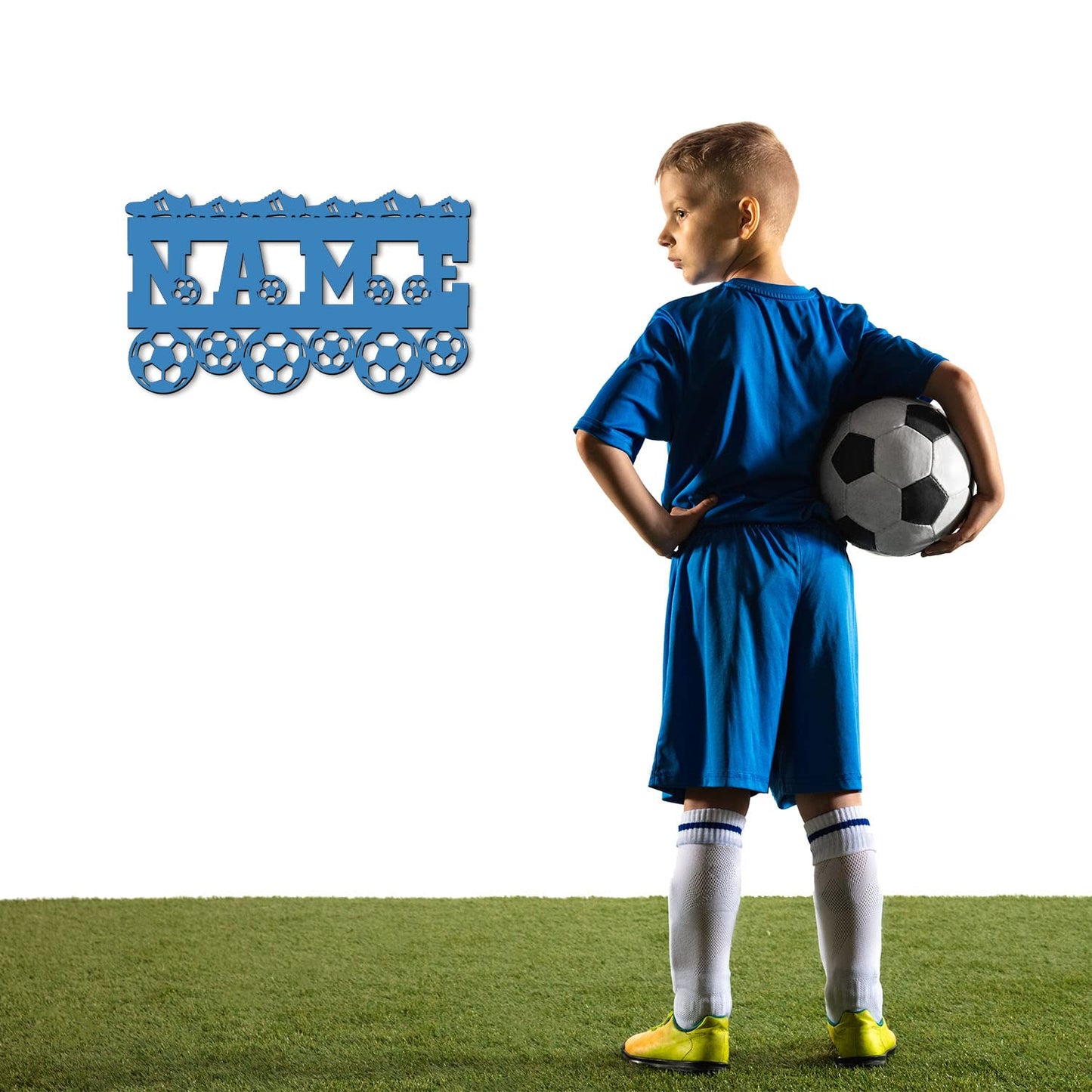 Soccer Name - Personalized Wall Decor with optional LED Light | Starting from: