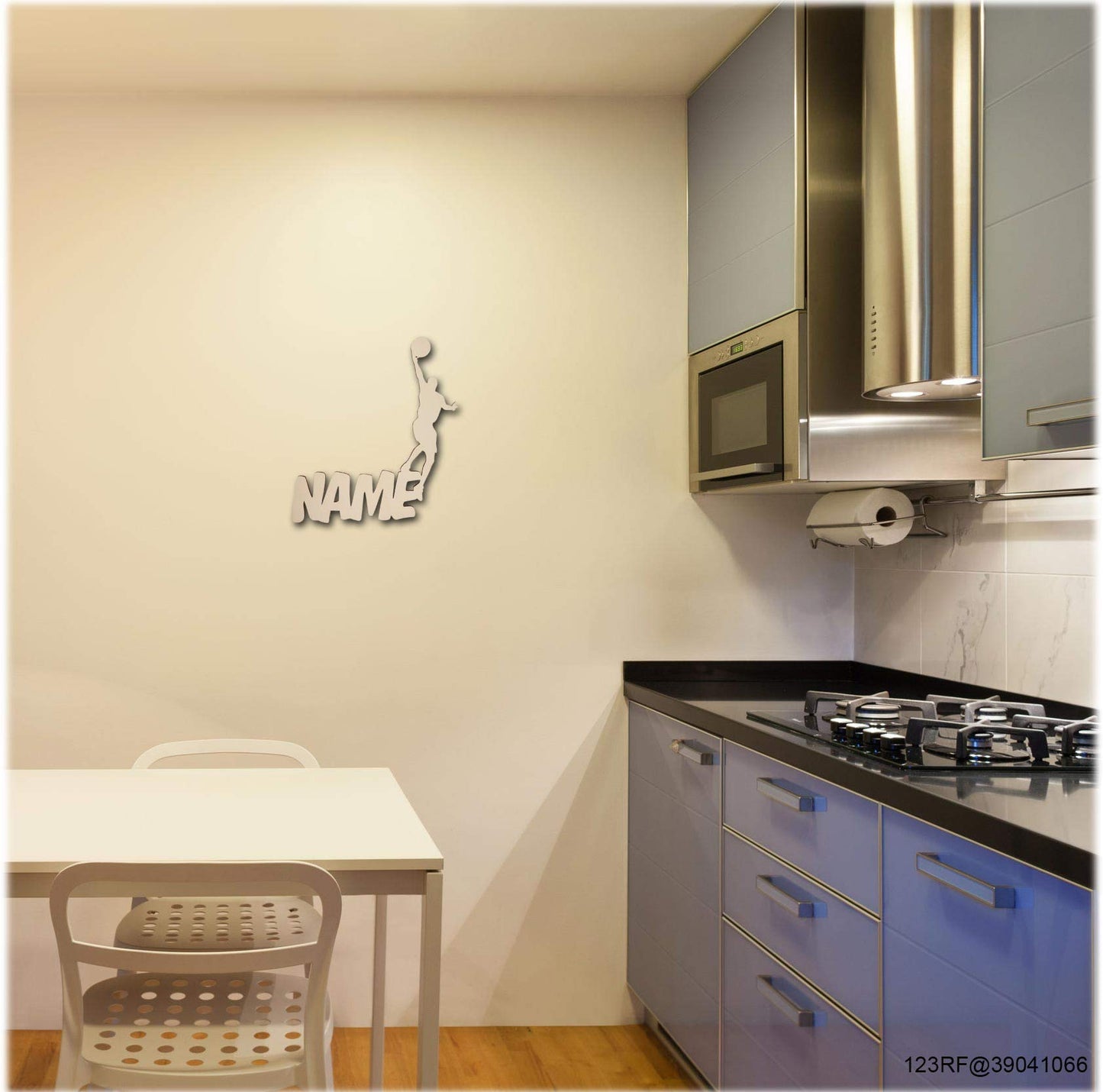 Basketball Player Lay-up – Personalized Wall Decor with optional LED Light | Starting from: