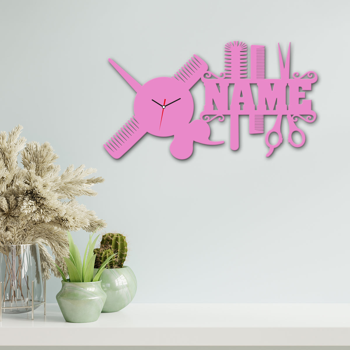 Hairdresser - Personalized Wall Clock | Starting from: