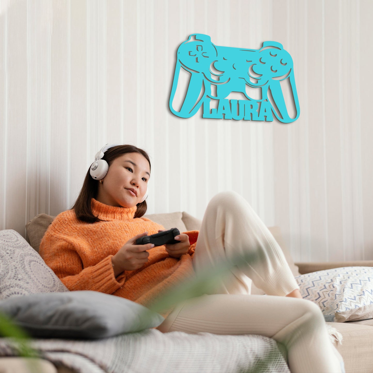 Game Controller - Personalized Wall Decor with optional LED Light | Starting from: