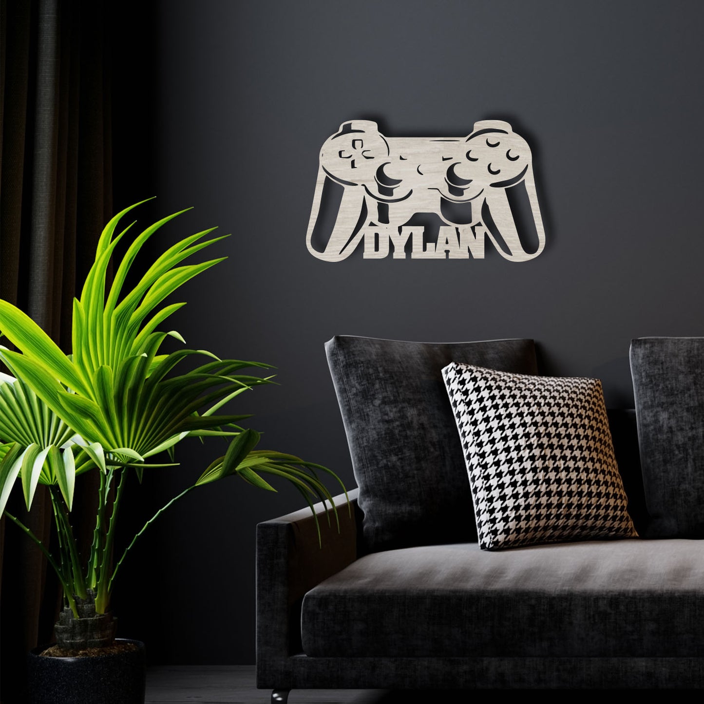 Game Controller - Personalized Wall Decor with optional LED Light | Starting from: