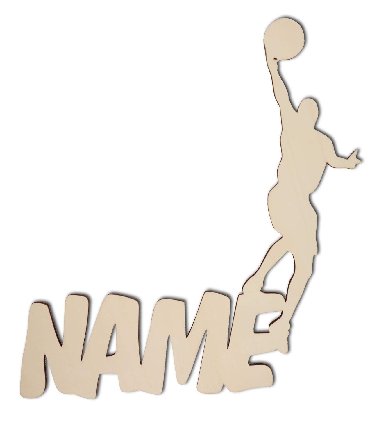 Basketball Player Lay-up – Personalized Wall Decor with optional LED Light | Starting from: